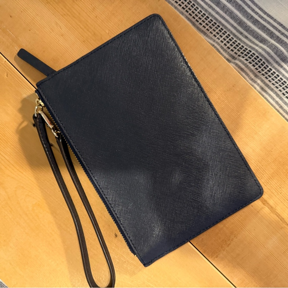 Kate Spade Midnight Blue Wristlet Clutch - Picture 2 of 2